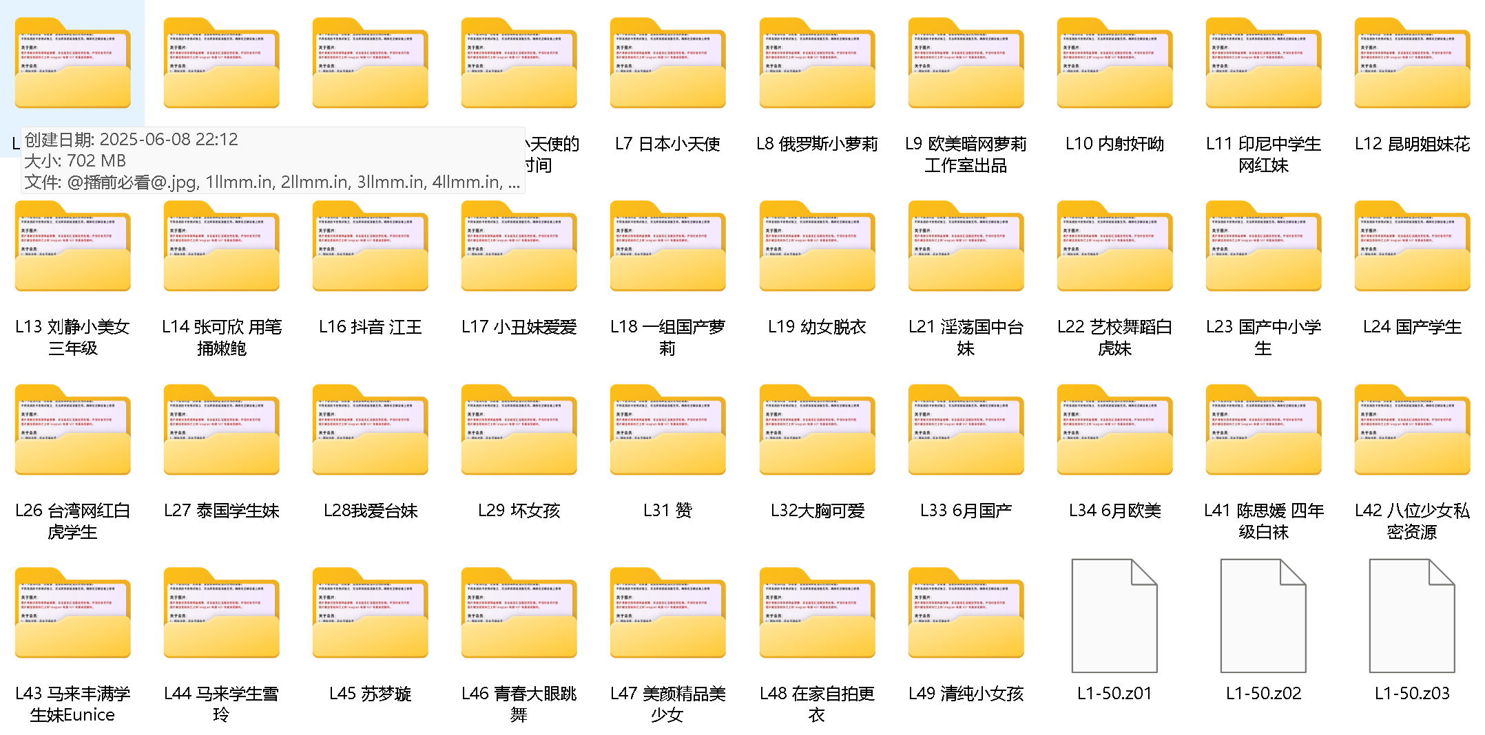 L 系列普通资源1-50合集